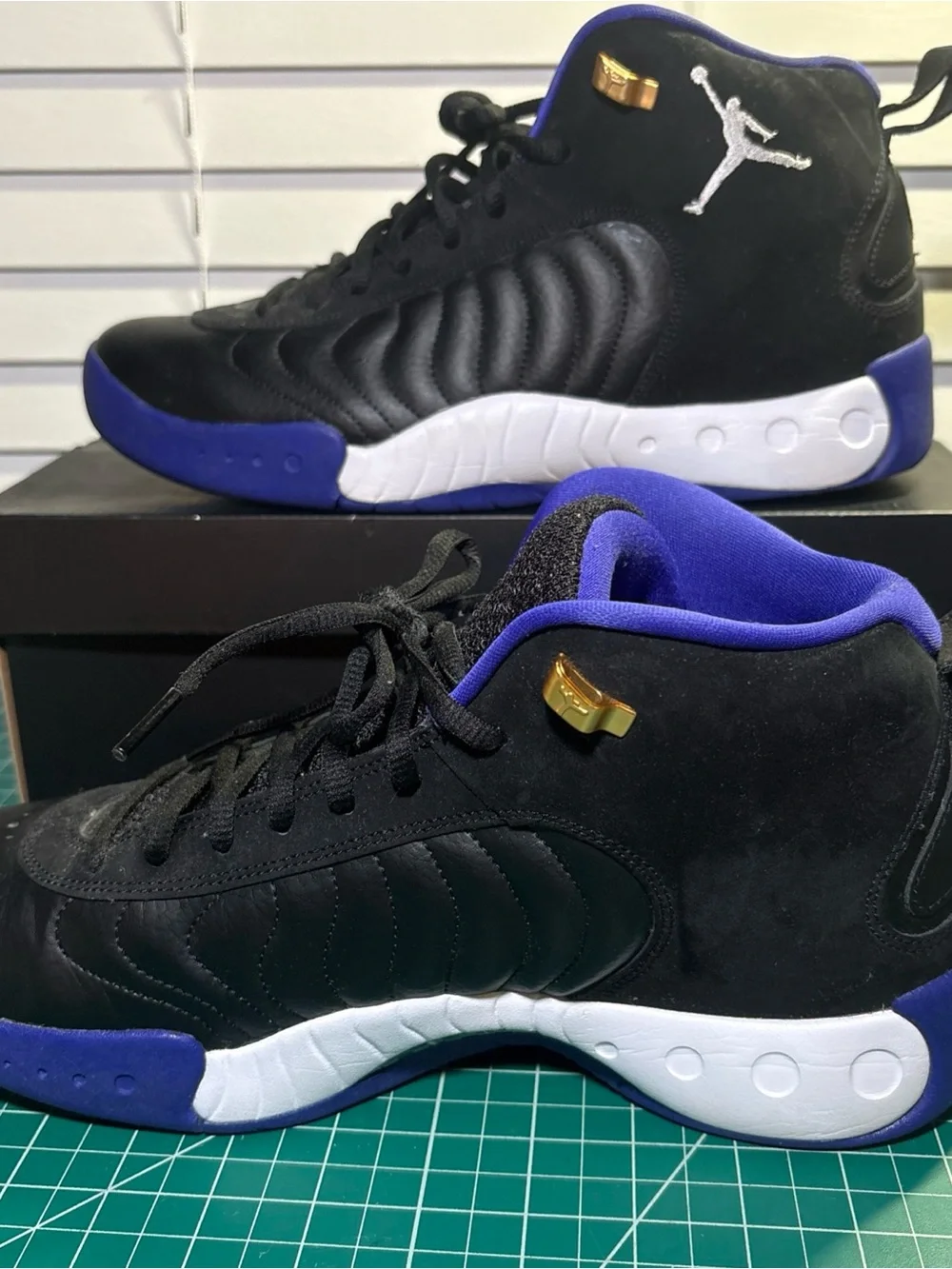 Jordan Jumpman Pro Men's Size 11 Basketball Sneakers Black and Concord